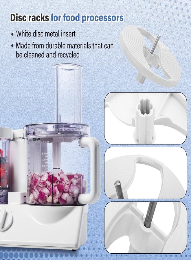 Pokin 7051-145 Food Processor Disc Holder for Braun Disc holder, insert carrier fits Braun models K600 K650 K700 K750 FP3010 FP3020 FX3030WH food Processor Parts & Accessories Easy to Use & Long - Image 5